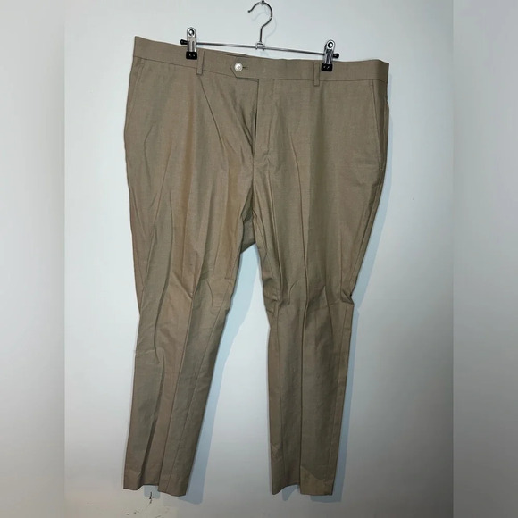 Men’s Tan Tommy Hilfiger Dress Pants Size 40W x 30L - Picture 1 of 3